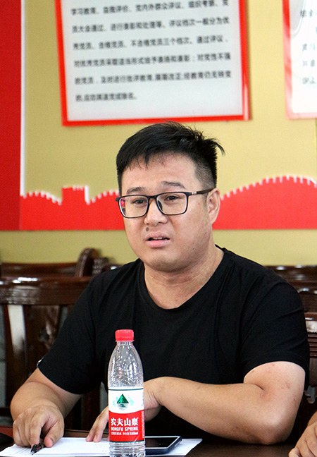 测量建筑教研组李坤键老师发言.JPG