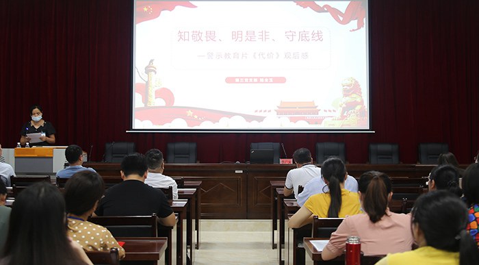 第三党支部党员代表发表观后感.JPG